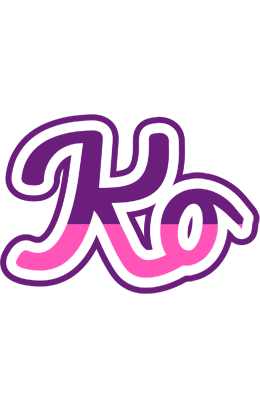 Ko cheerful logo