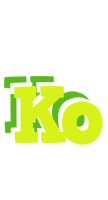 Ko citrus logo