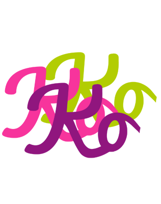 Ko flowers logo