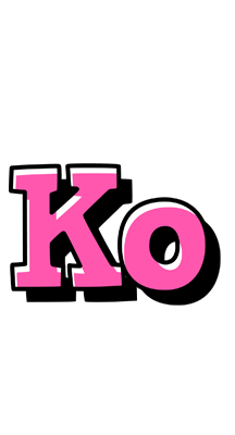 Ko girlish logo
