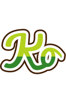 Ko golfing logo