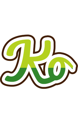 Ko golfing logo