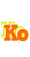 Ko healthy logo