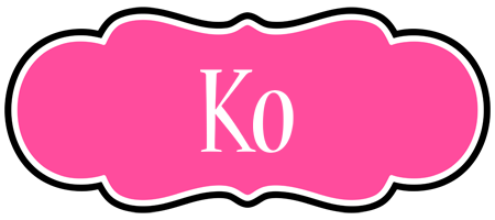 Ko invitation logo