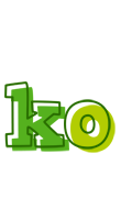 Ko juice logo