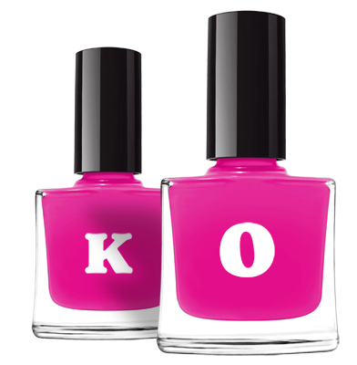Ko nails logo