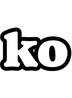 Ko panda logo