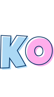 Ko pastel logo