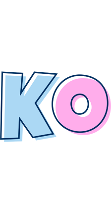 Ko pastel logo