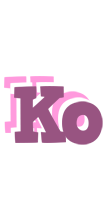 Ko relaxing logo