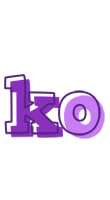 Ko sensual logo