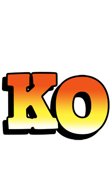 Ko sunset logo