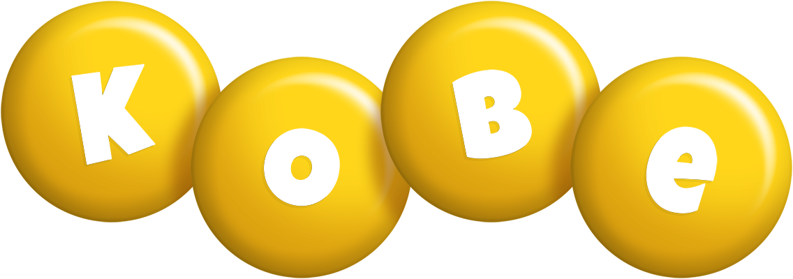 Kobe candy-yellow logo
