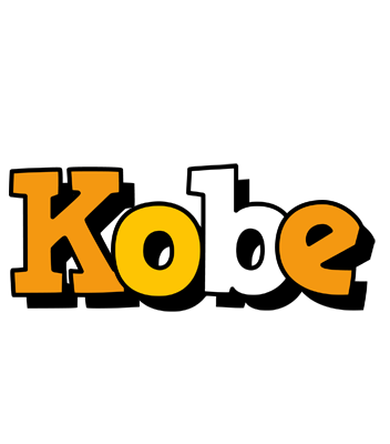 Kobe cartoon logo
