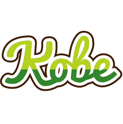 Kobe golfing logo