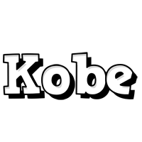 Kobe snowing logo