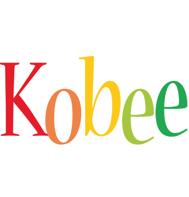 Kobee birthday logo