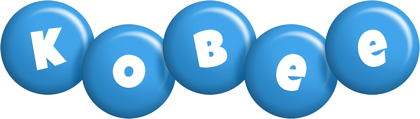 Kobee candy-blue logo