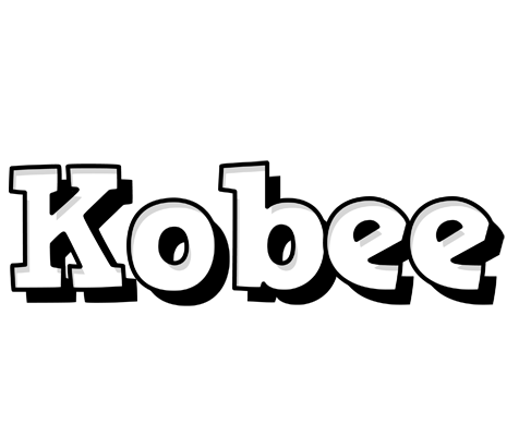Kobee snowing logo