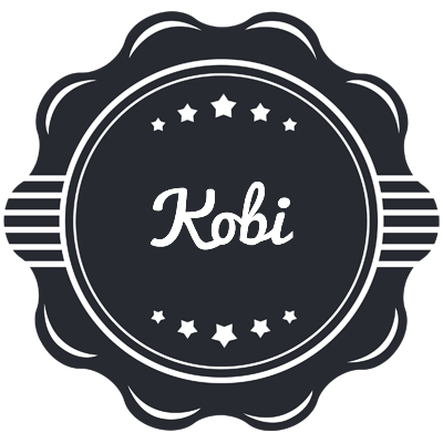 Kobi badge logo