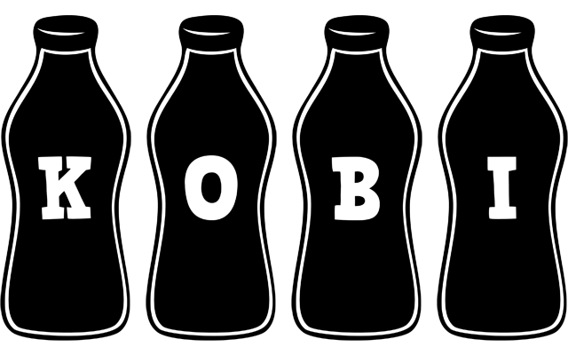 Kobi bottle logo