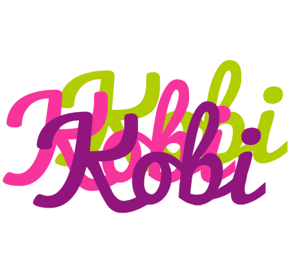 Kobi flowers logo