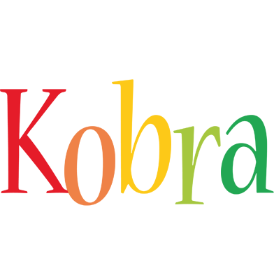 Kobra birthday logo