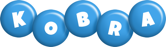 Kobra candy-blue logo