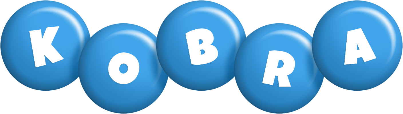 Kobra candy-blue logo