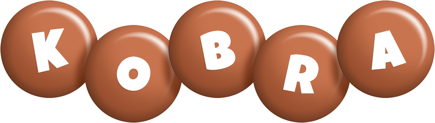 Kobra candy-brown logo