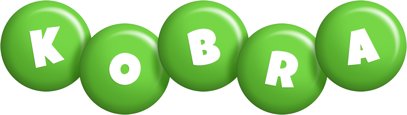 Kobra candy-green logo