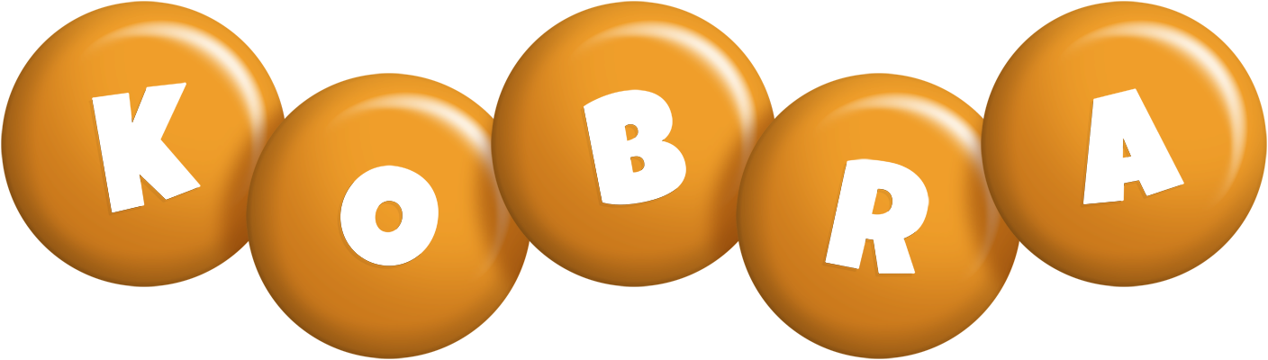 Kobra candy-orange logo