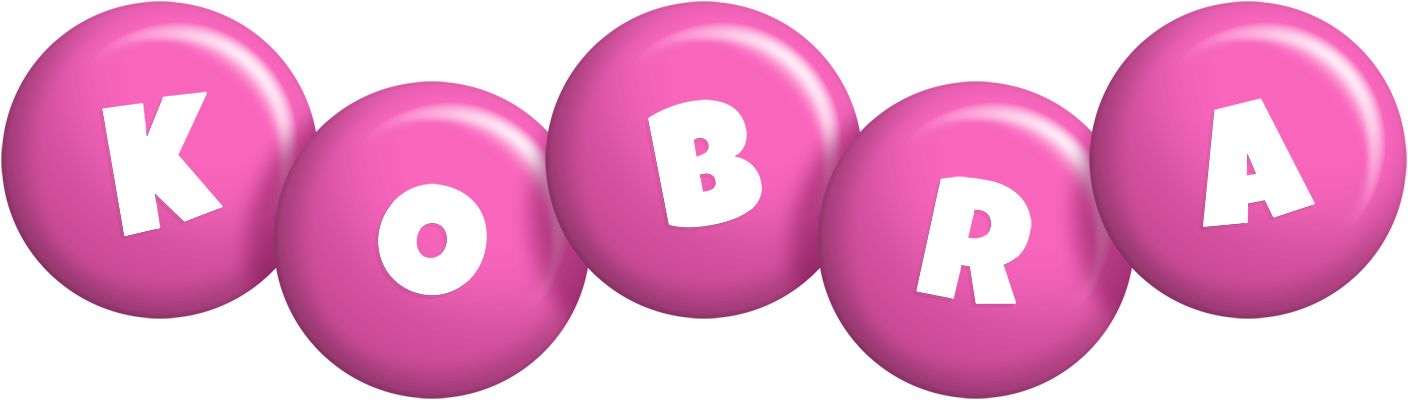 Kobra candy-pink logo