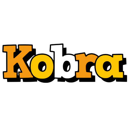 Kobra cartoon logo