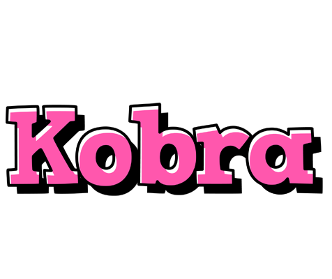 Kobra girlish logo