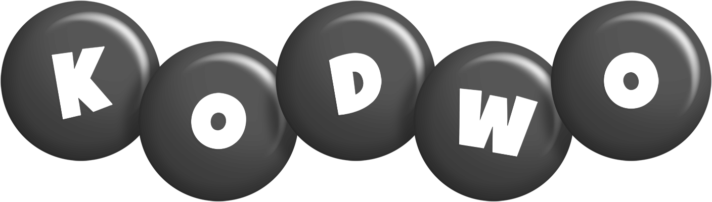 Kodwo candy-black logo