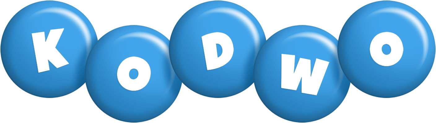 Kodwo candy-blue logo