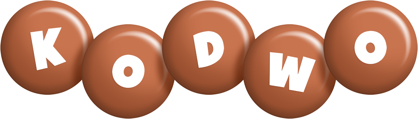 Kodwo candy-brown logo