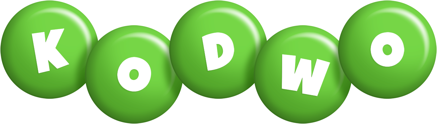 Kodwo candy-green logo