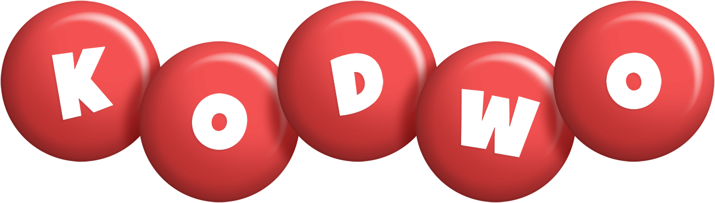 Kodwo candy-red logo