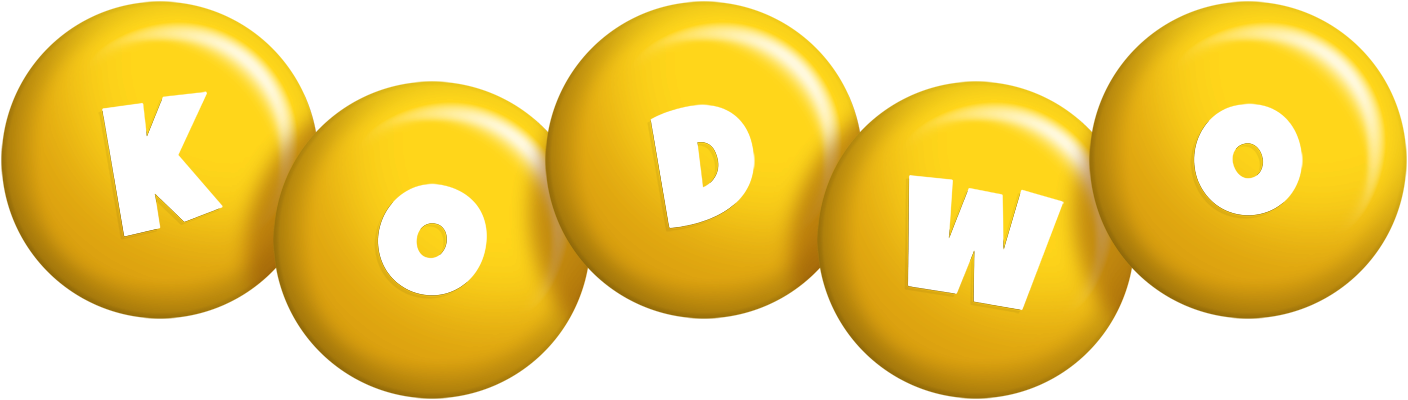 Kodwo candy-yellow logo