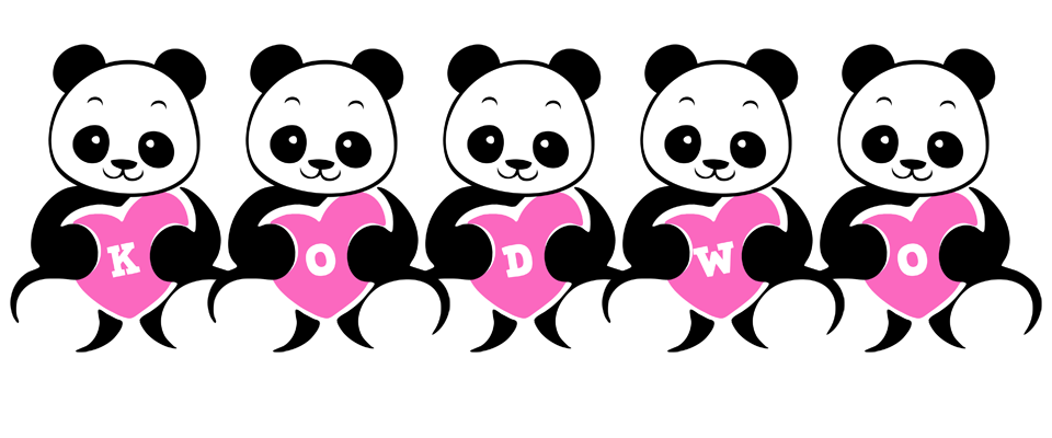 Kodwo love-panda logo