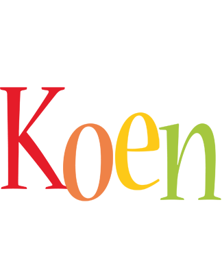 Koen birthday logo