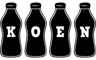 Koen bottle logo