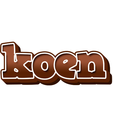 Koen brownie logo