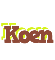 Koen caffeebar logo