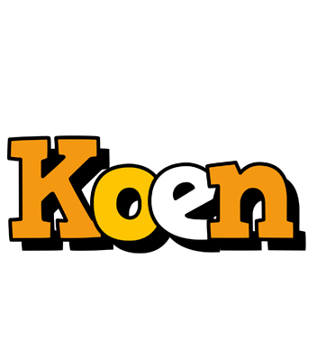 Koen cartoon logo