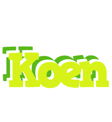 Koen citrus logo