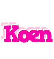 Koen dancing logo