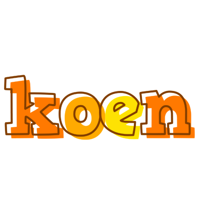 Koen desert logo